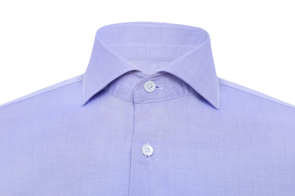 Thomas Mason for Guy Field Superfine Light Lavender Blue