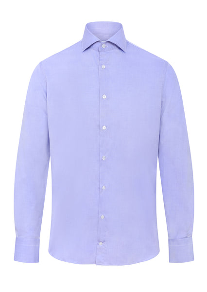 Thomas Mason Lavendar Blue Shirt