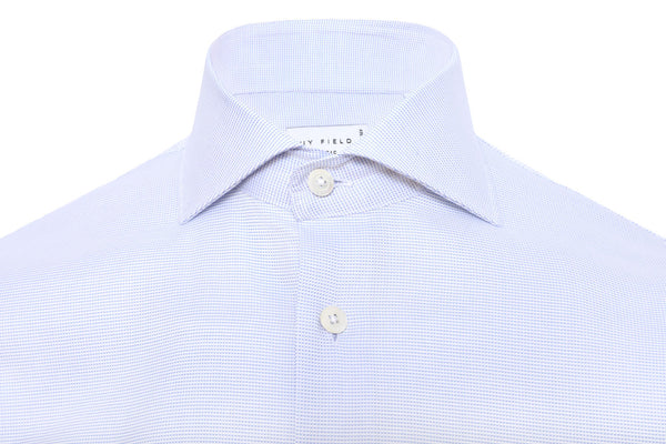 Thomas Mason for Guy Field Blue Royal Oxford Shirt