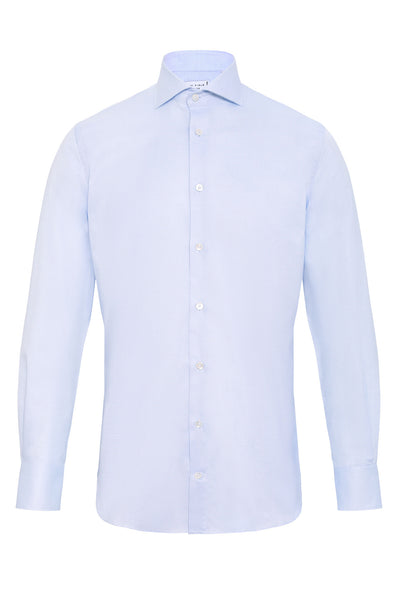 Thomas Mason for Guy Field Blue Royal Oxford Shirt
