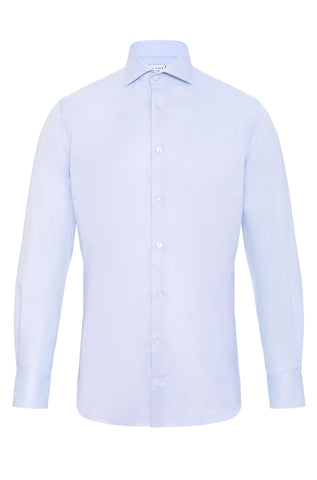 Thomas Mason for Guy Field Blue Royal Oxford Shirt